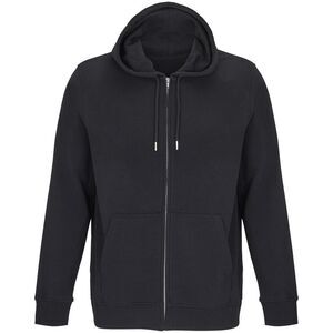 SOLS Unisex Adult Calipso Full Zip Hoodie / Black
